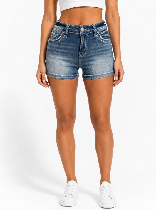 OL Westfield Eagle Bling Cow Skull Shorts