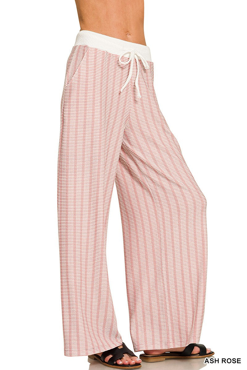 Rib Stripe Pant