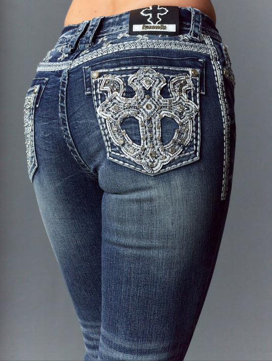Answer Me bling jeans