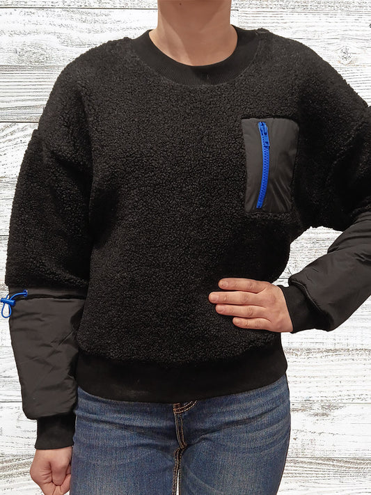 Fleece Pullover Top