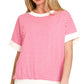 Striped Rib Banded Top