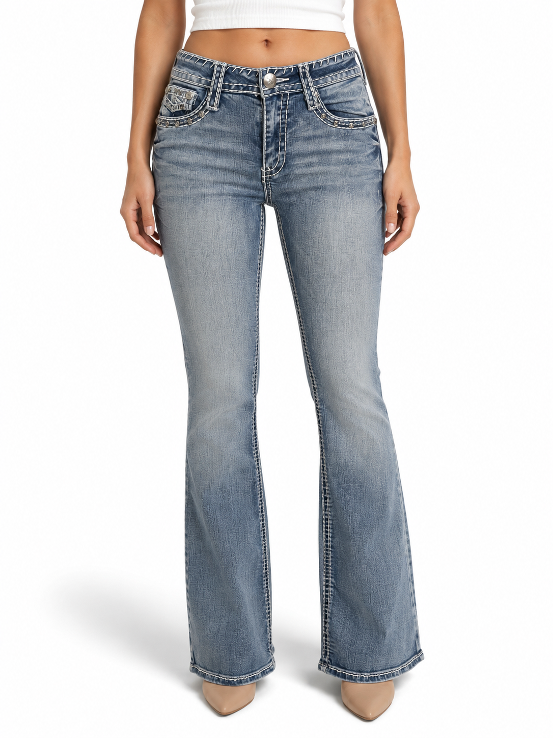 Premium Denim Bling Jeans