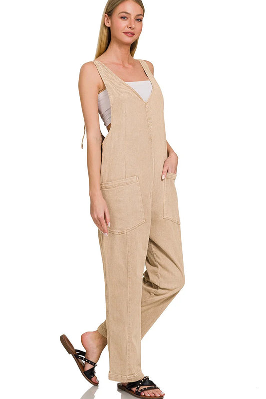 Adjustable Overall Jumpsuit