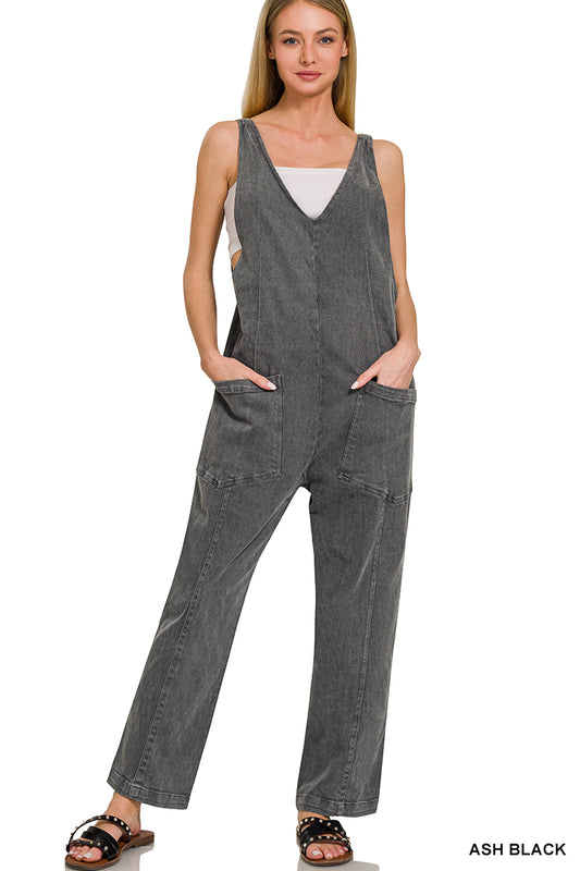 Casual Jumpsuit with Pockets