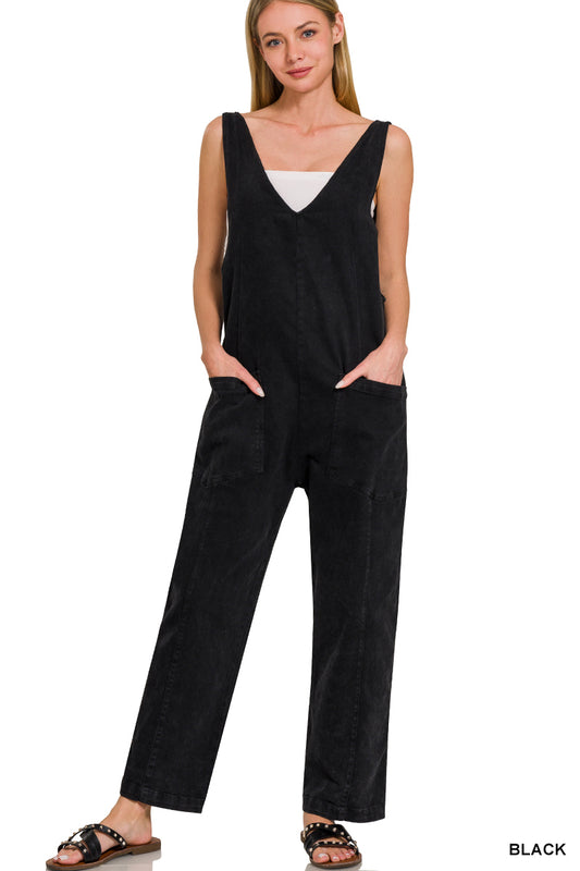 Casual Jumpsuit with Pockets