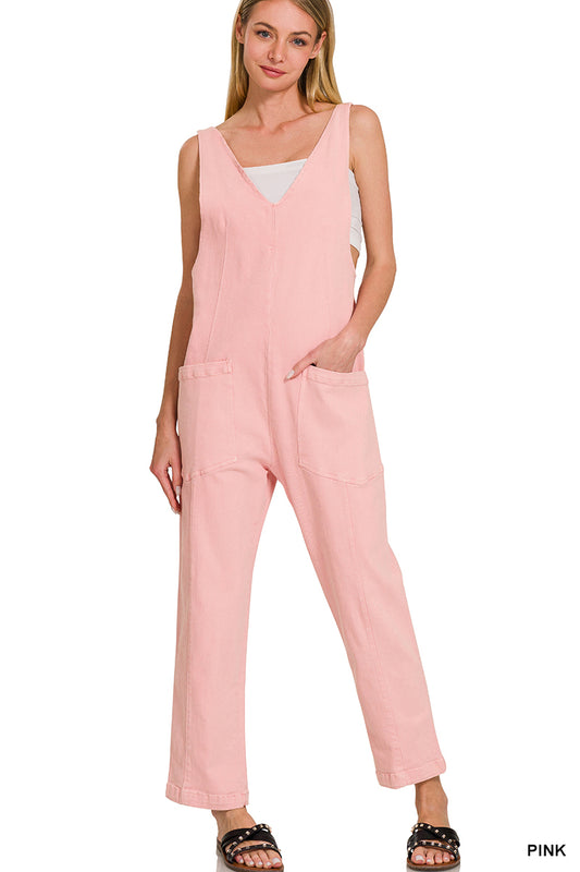 Casual Jumpsuit with Pockets