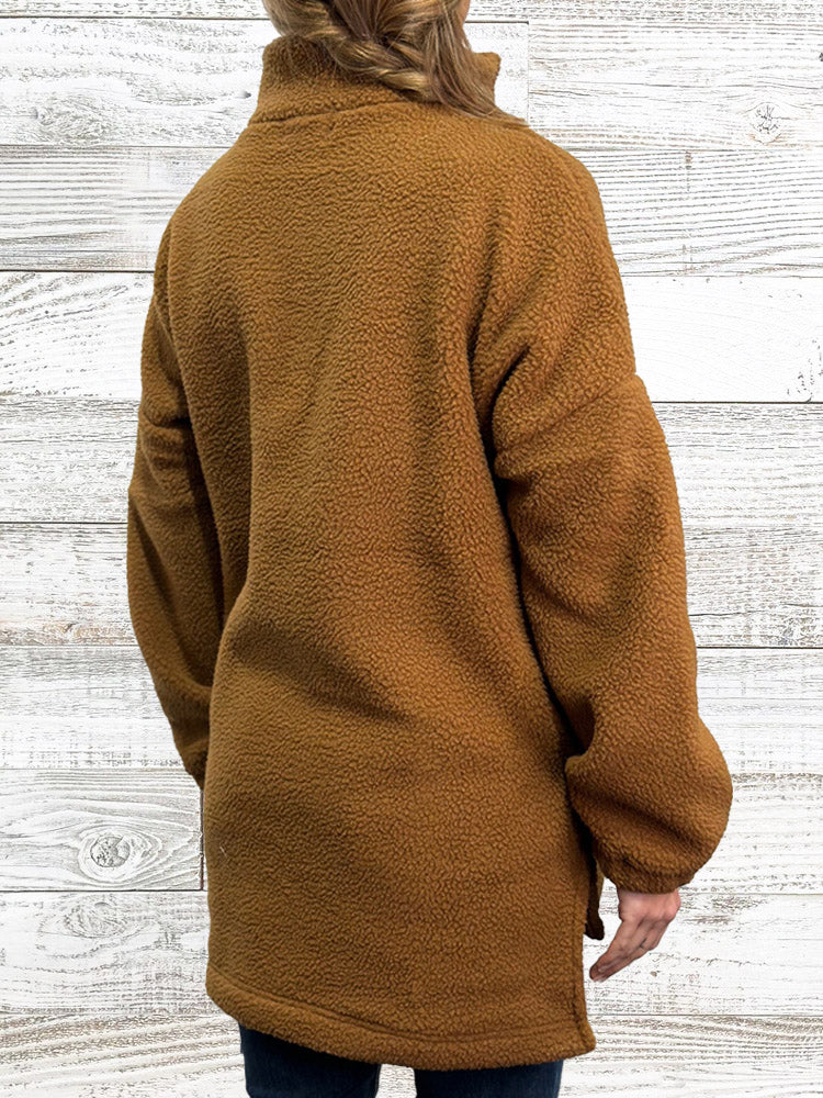 Sherpa Fleece 1/4 Zip Pullover