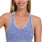 OL Rib Racer Tank Top With Pads