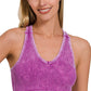 OL Rib Racer Tank Top With Pads