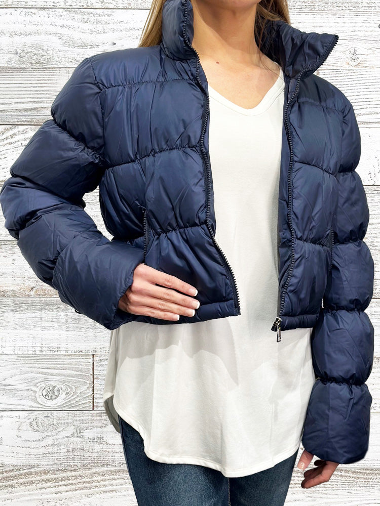 Crop Puffer Jacket