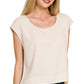 Linen Sleeveless Top