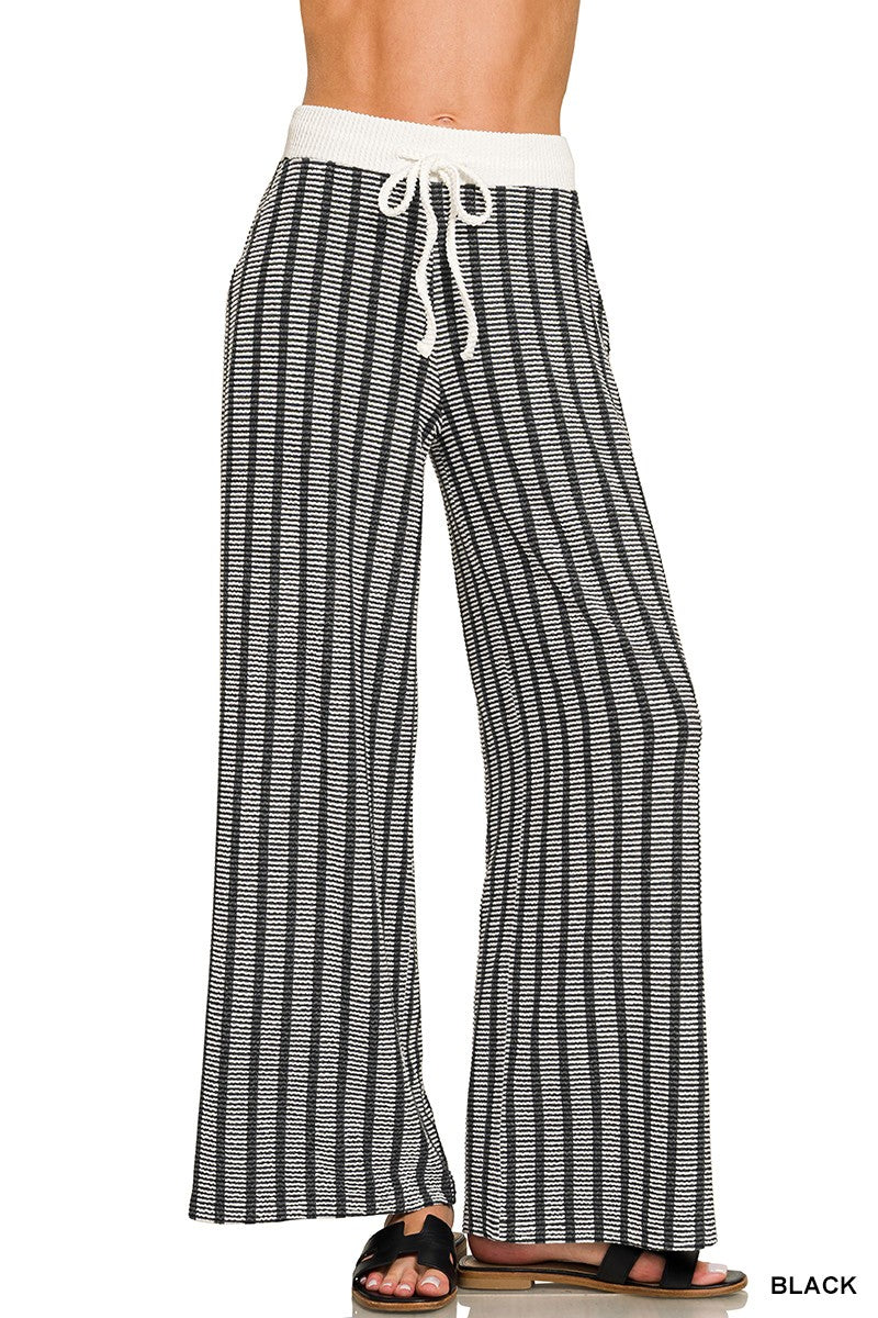 Rib Stripe Pant