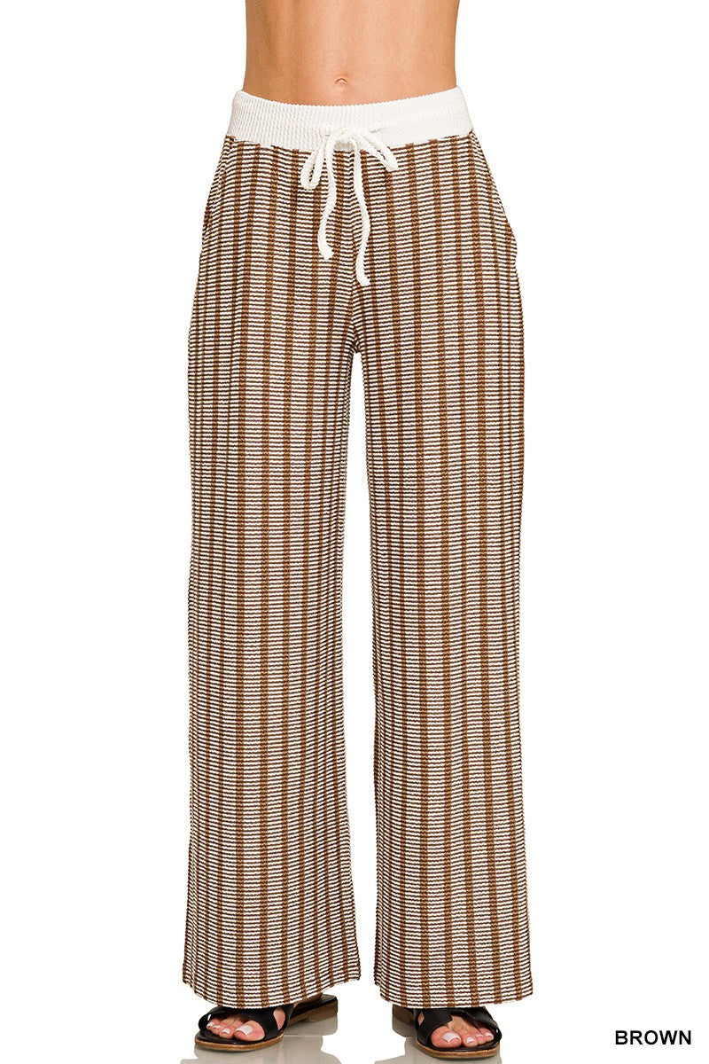 Rib Stripe Pant