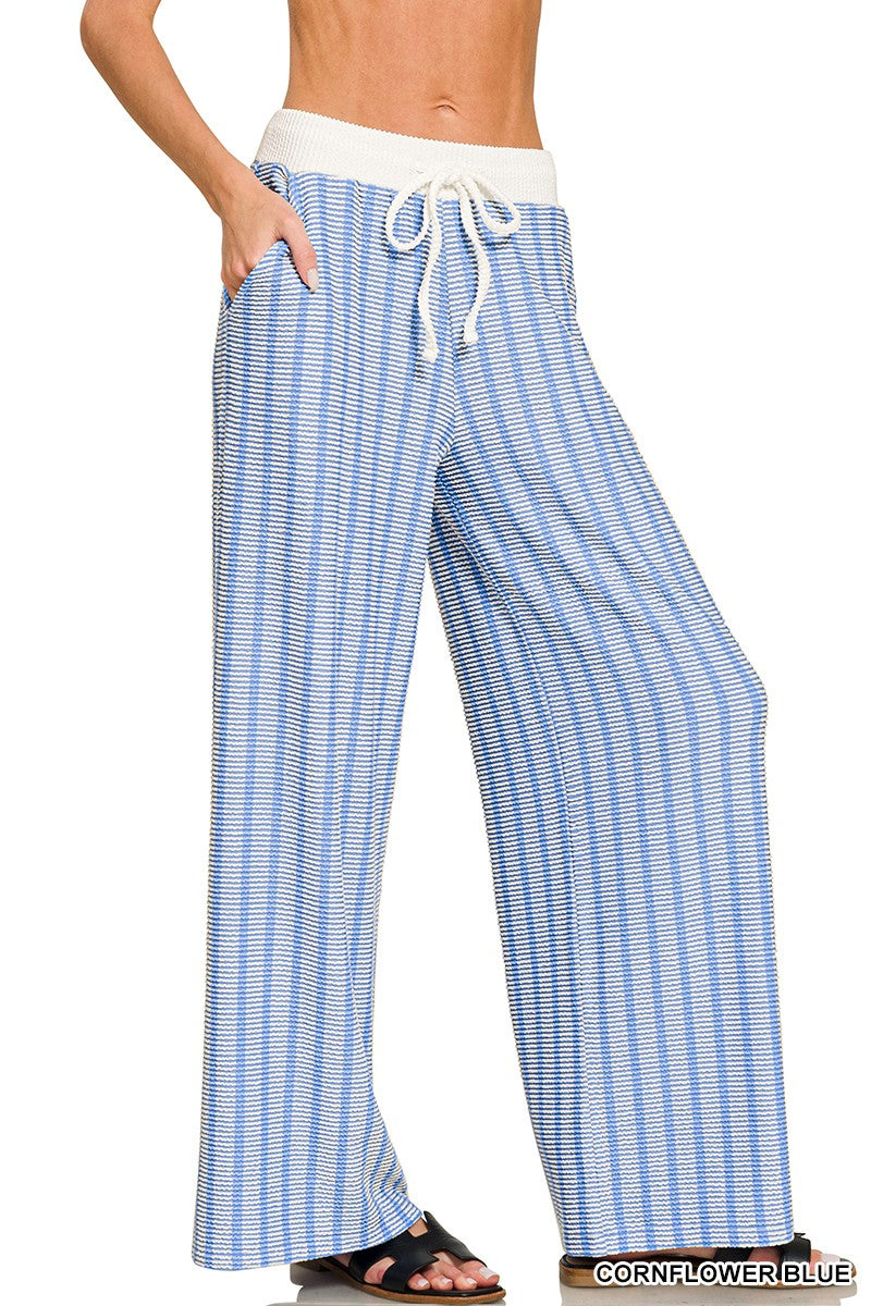 Rib Stripe Pant