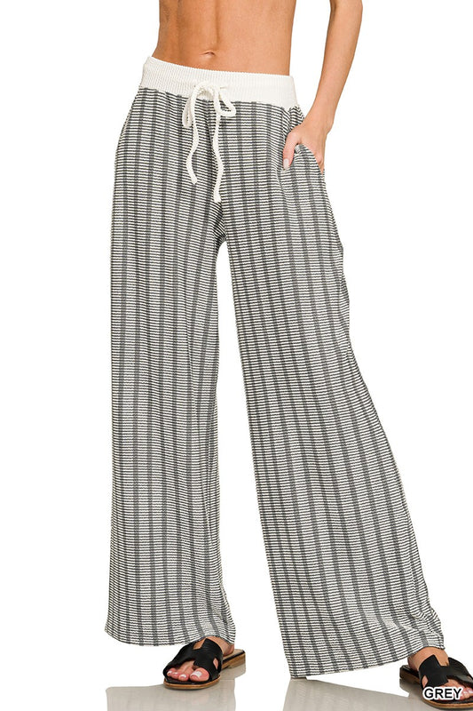 Rib Stripe Pant