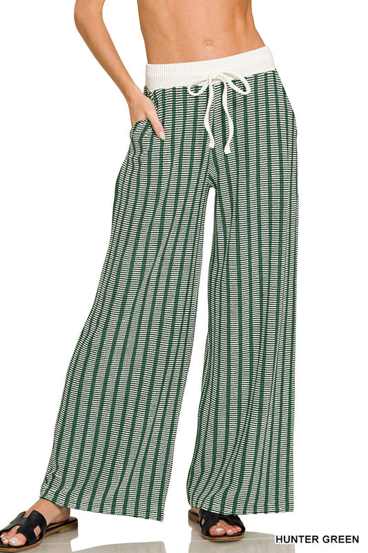 Rib Stripe Pant