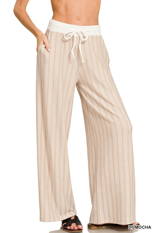 Rib Stripe Pant