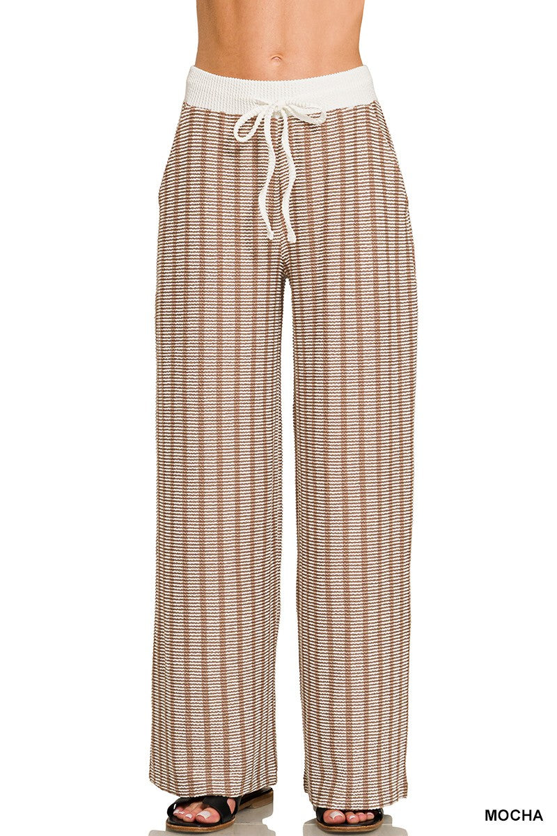 Rib Stripe Pant