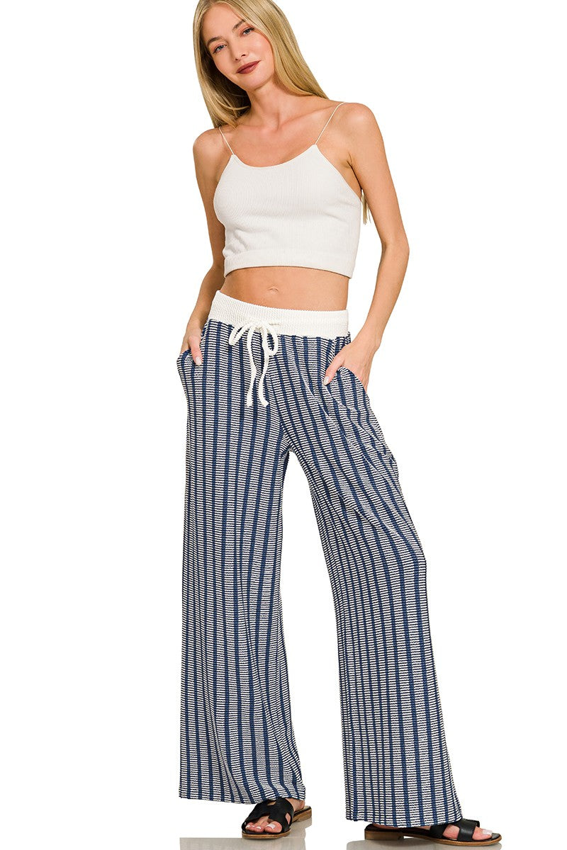 Rib Stripe Pant