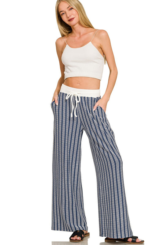 Rib Stripe Pant