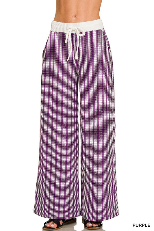 Rib Stripe Pant