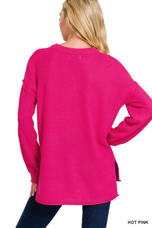 Henley Style Sweater
