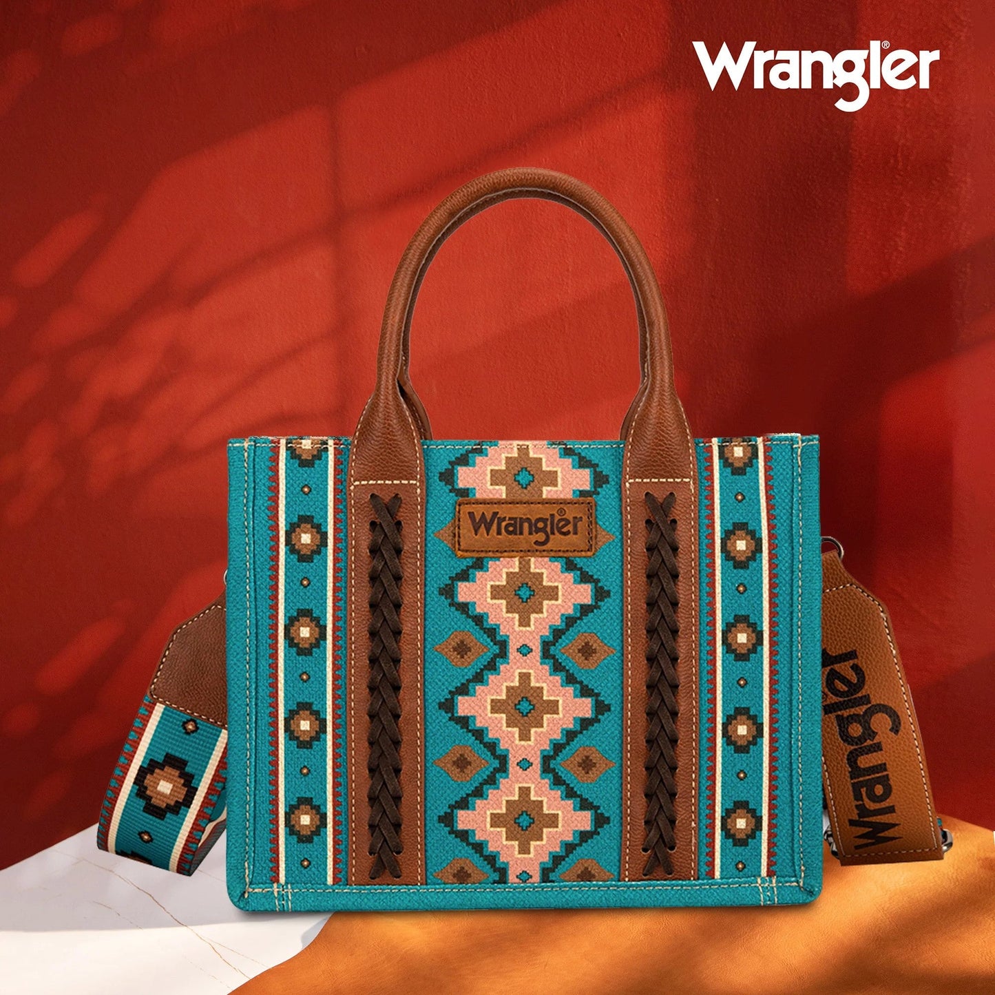 Wrangler Aztec Crossbody Handbag