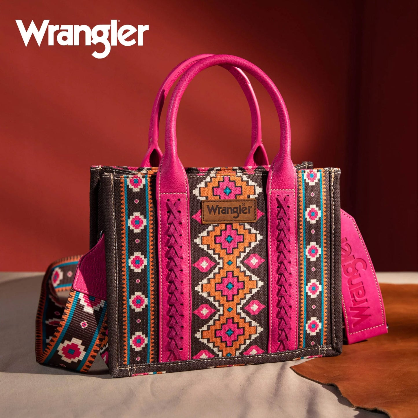 Wrangler Aztec Crossbody Handbag