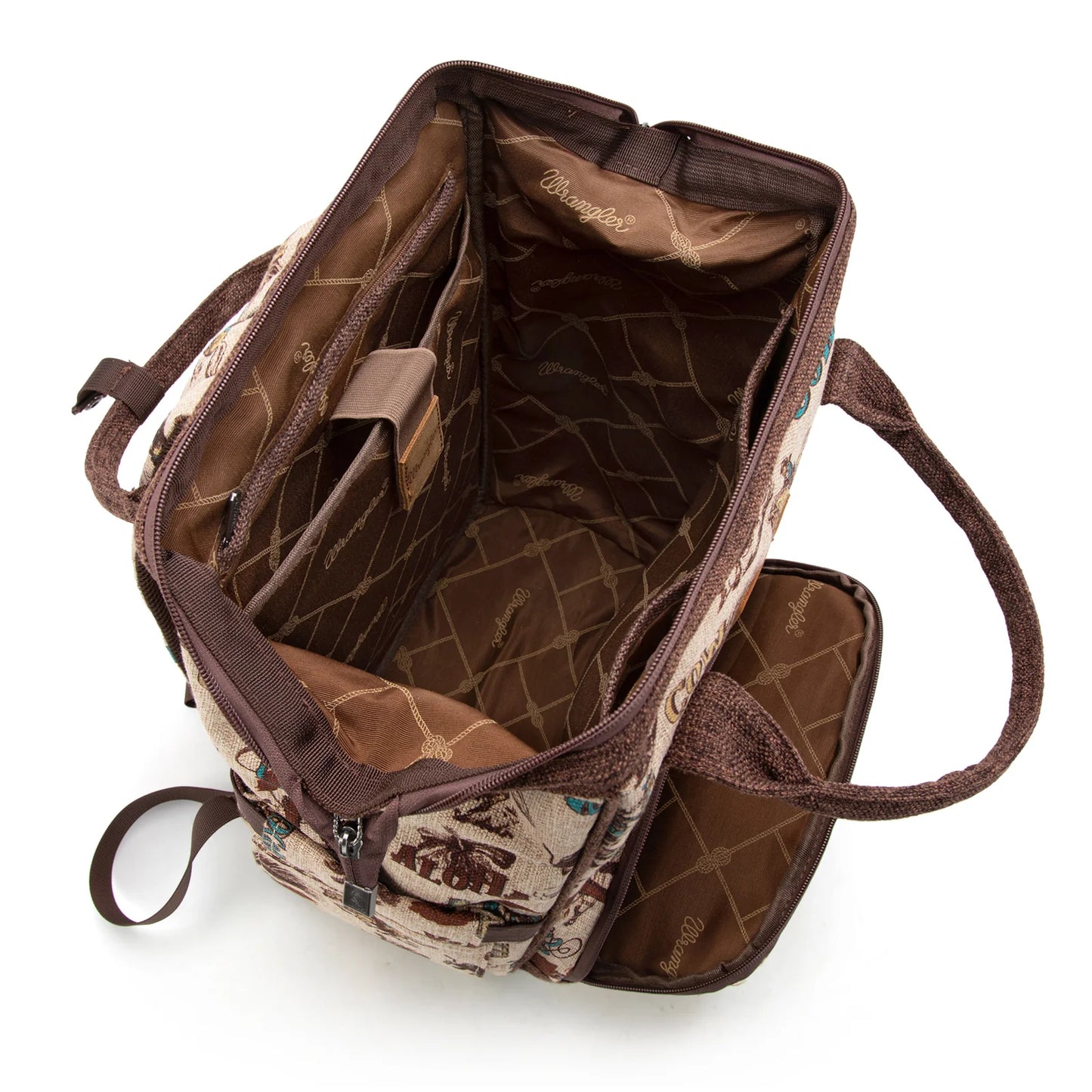 Aloha Cowboy Print Backpack