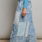 OL Patchwork Denim Pant