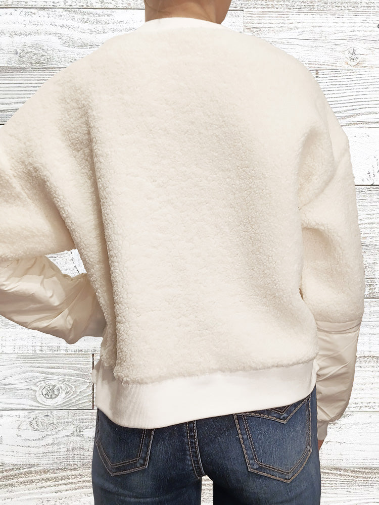 Fleece Pullover Top