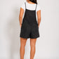 Acid Washed Linen Romper