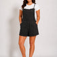 Acid Washed Linen Romper