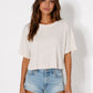 OL Ribbed Crop Box T-Shirt