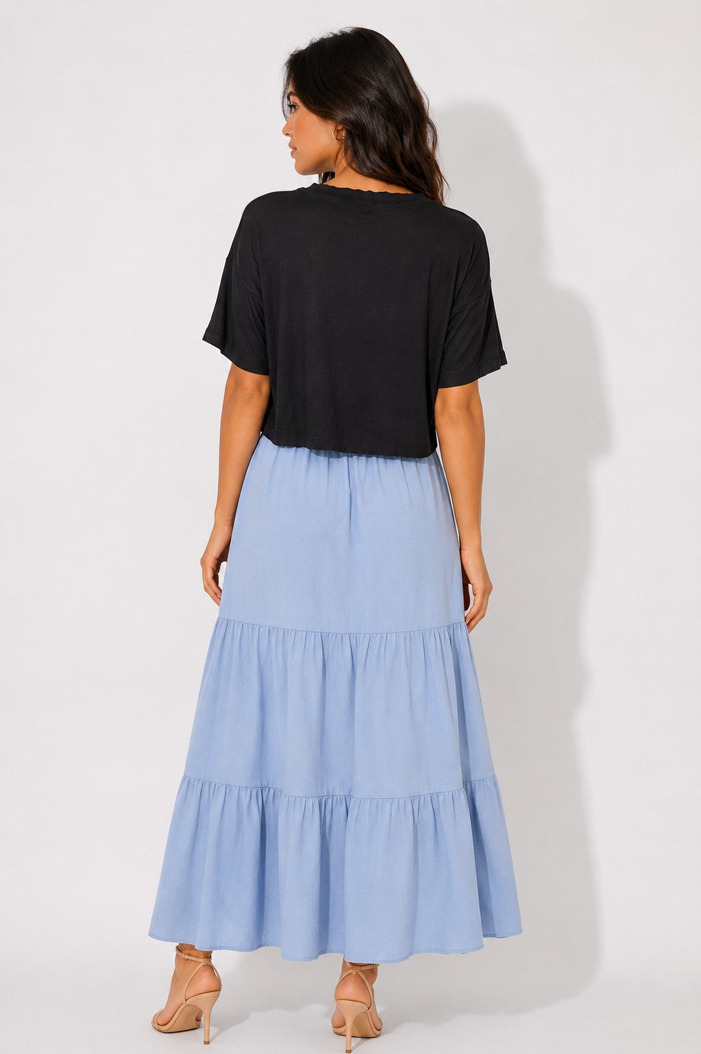 OL Ribbed Crop Box T-Shirt