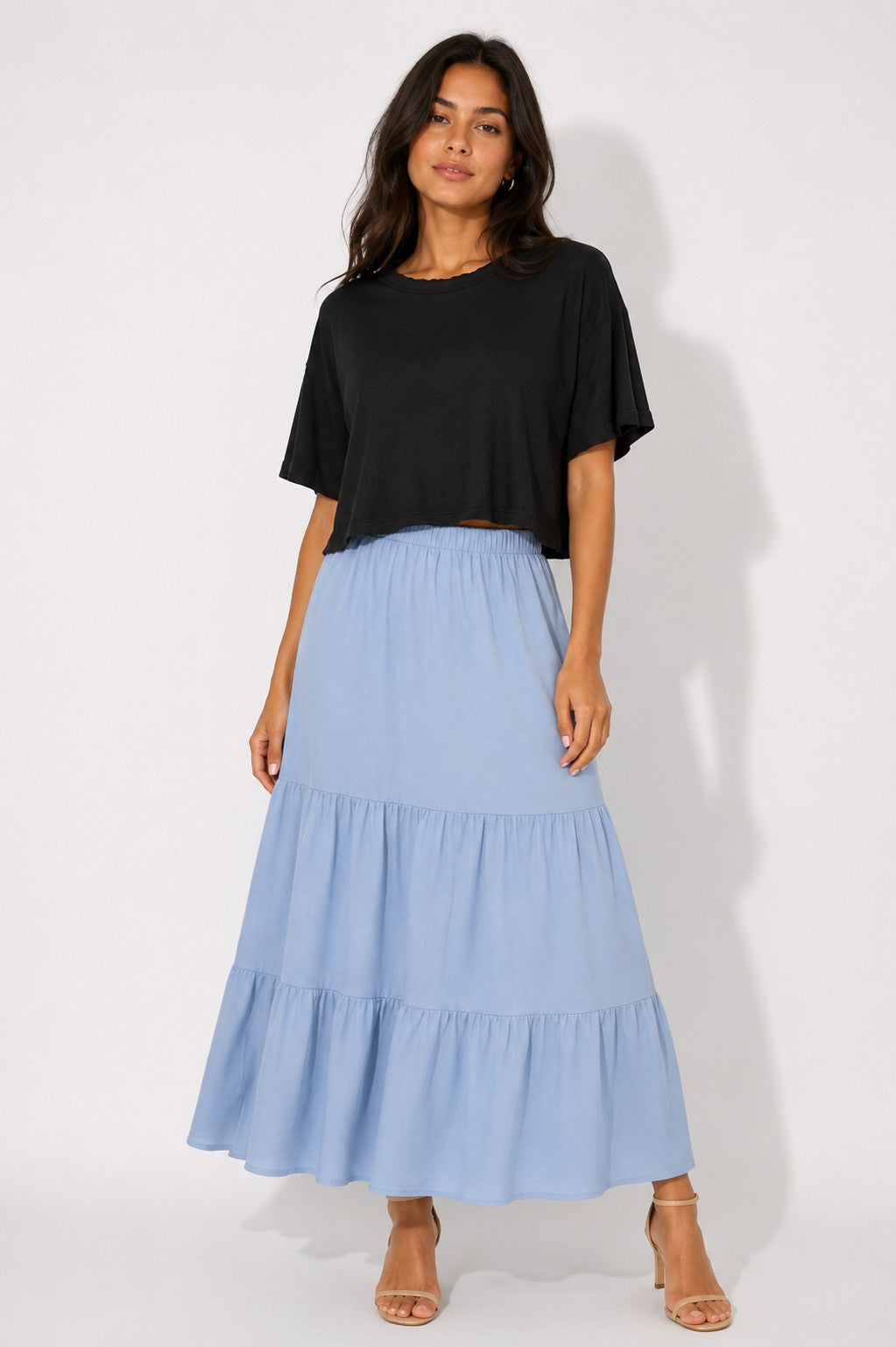 OL Ribbed Crop Box T-Shirt