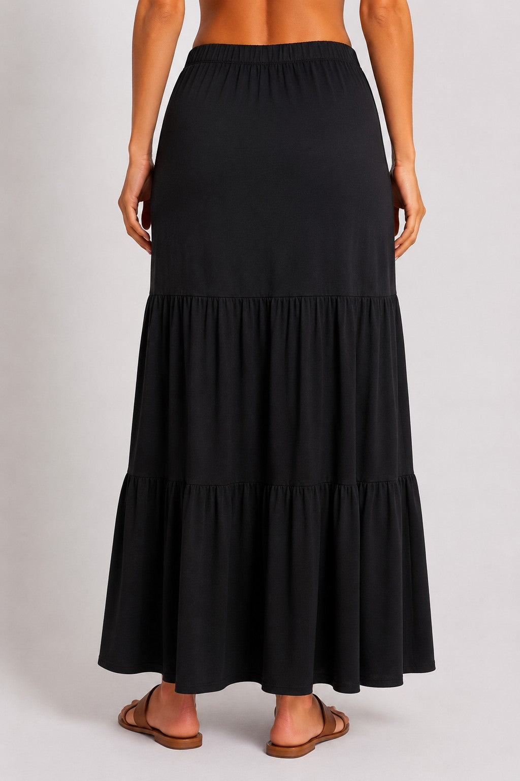 Tiered Maxi Skirt