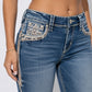OL Western Blue Premium Bling Jeans