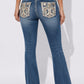 OL Western Blue Premium Bling Jeans