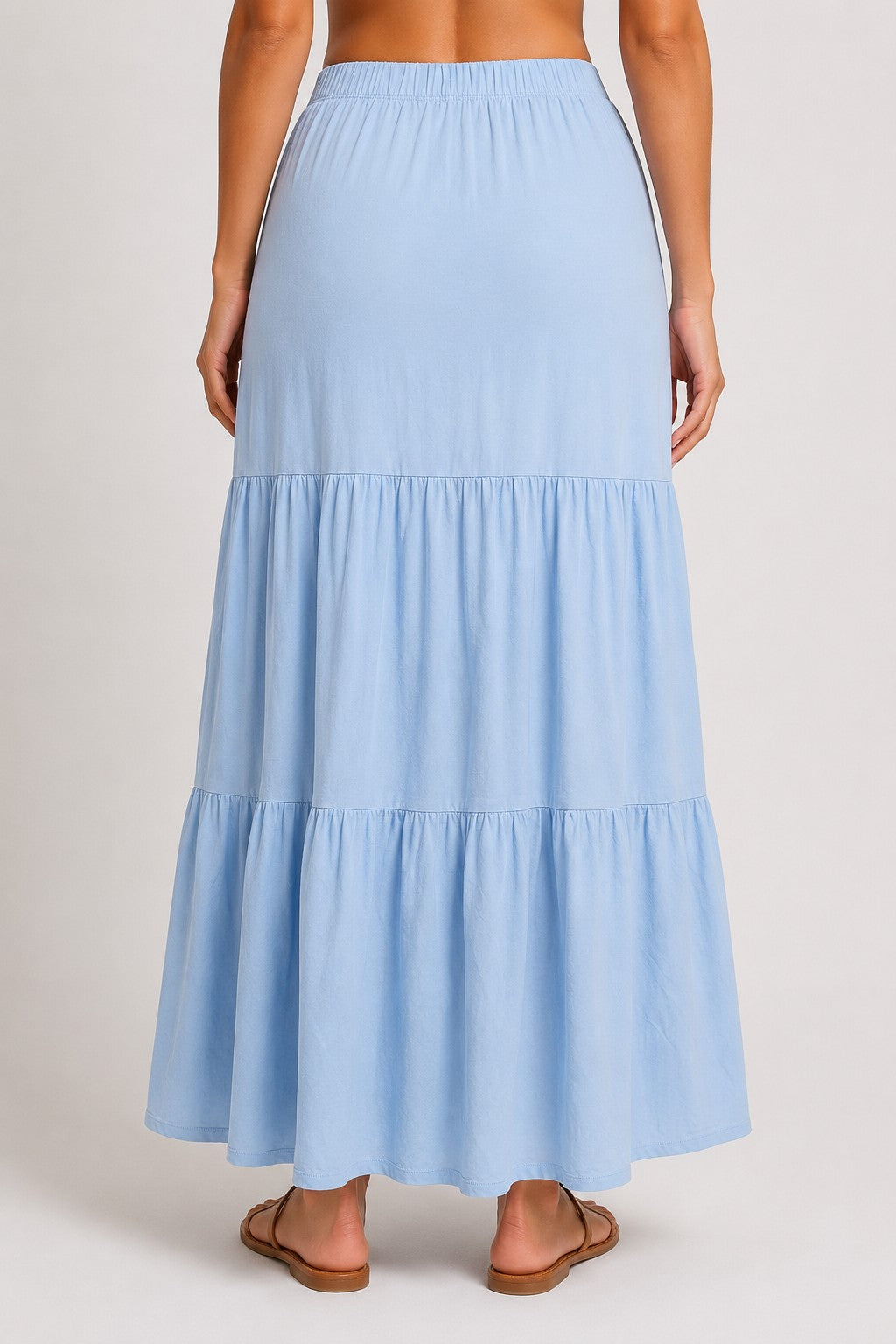 Tiered Maxi Skirt