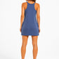 OL Ribbed Mini Romper Dress
