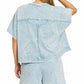 OL Acid Wash Cotton Short Set