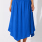 Smocked Maxi-Skirt With Pockets