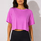 OL Ribbed Crop Box T-Shirt