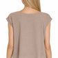 Linen Sleeveless Top
