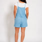 Acid Washed Linen Romper