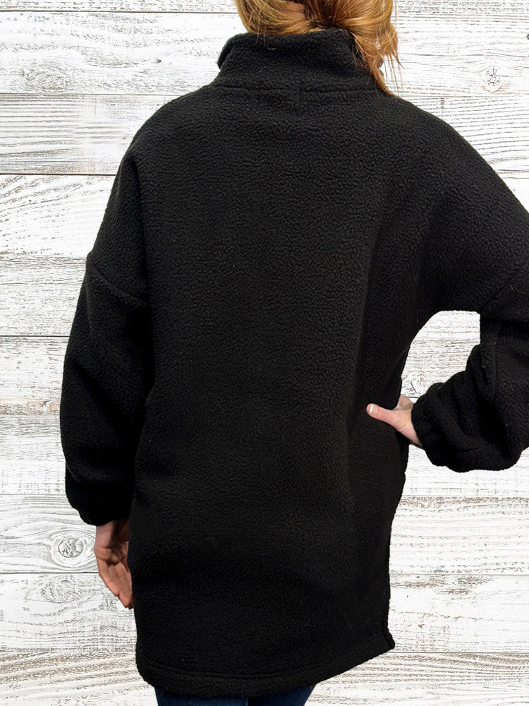 Sherpa Fleece 1/4 Zip Pullover