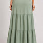 Tiered Maxi Skirt