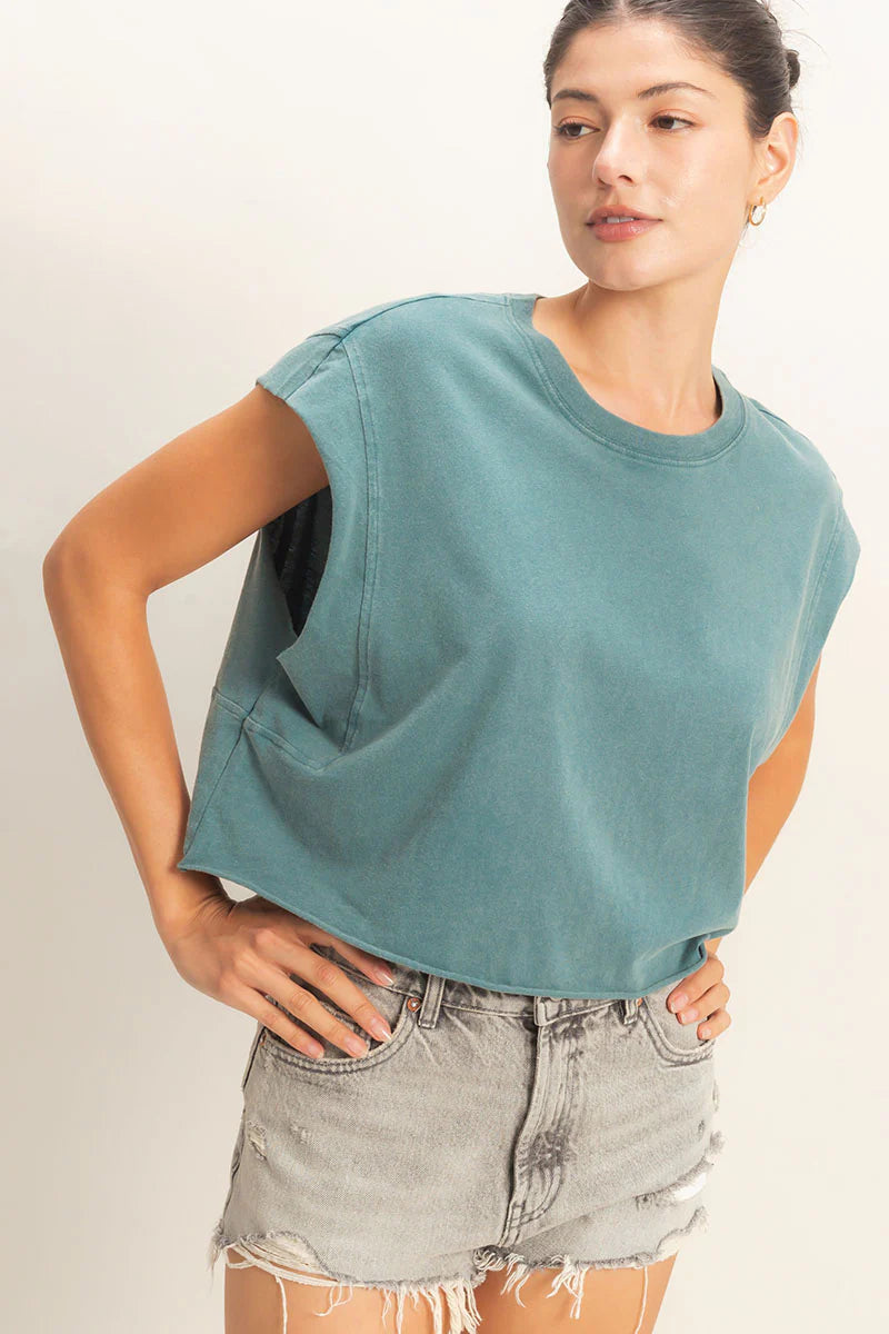 OL Short Sleeve Box Top