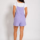 Acid Washed Linen Romper